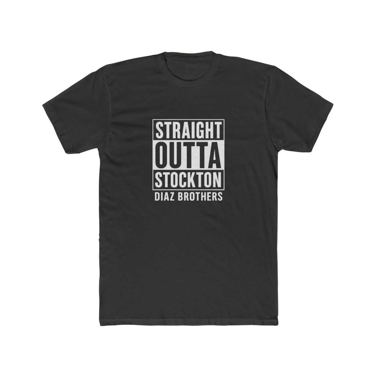 Diaz Brothers Straight Outta Stockton MMA T-Shirt - alternate angle 5, merchandise