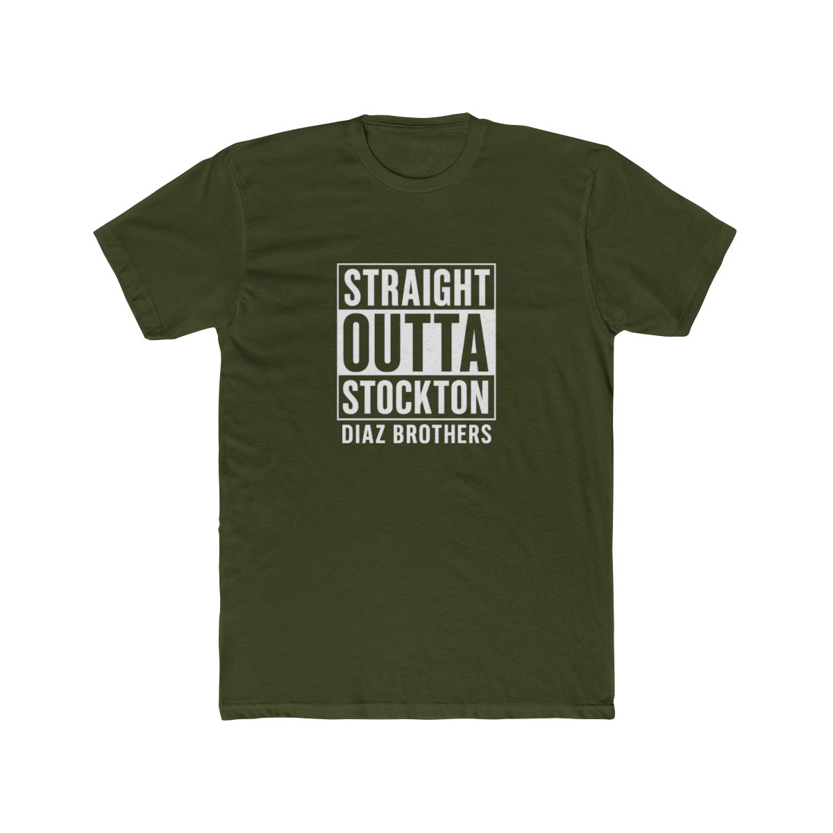 Diaz Brothers Straight Outta Stockton MMA T-Shirt - alternate angle 4, merchandise
