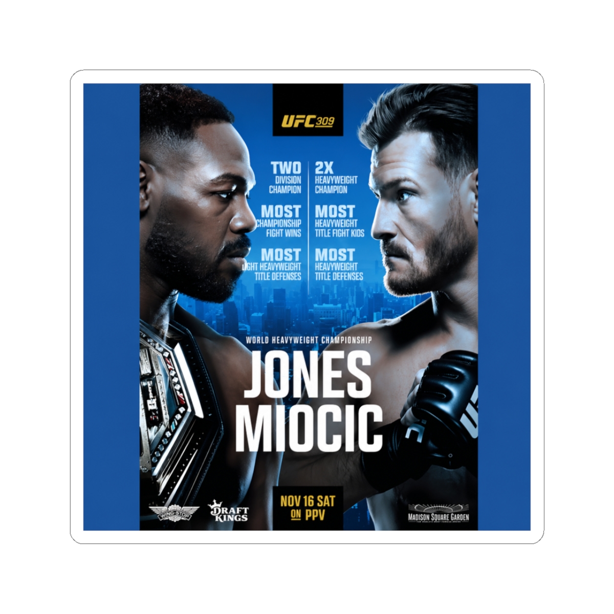 Ufc 309 Official Jones Vs Miocic