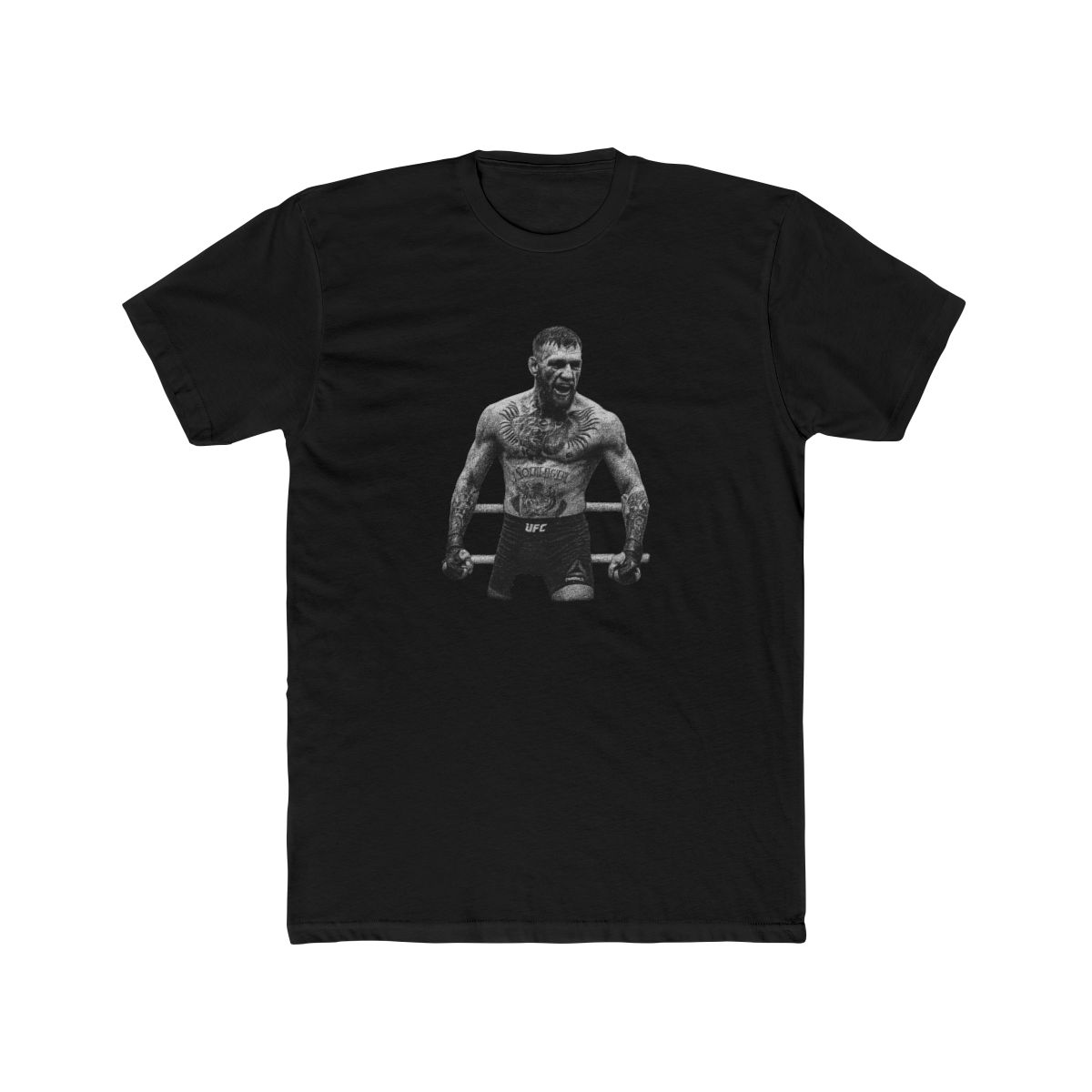 UFC "Dustin Poirier" Unisex Tee - alternate angle 3, merchandise