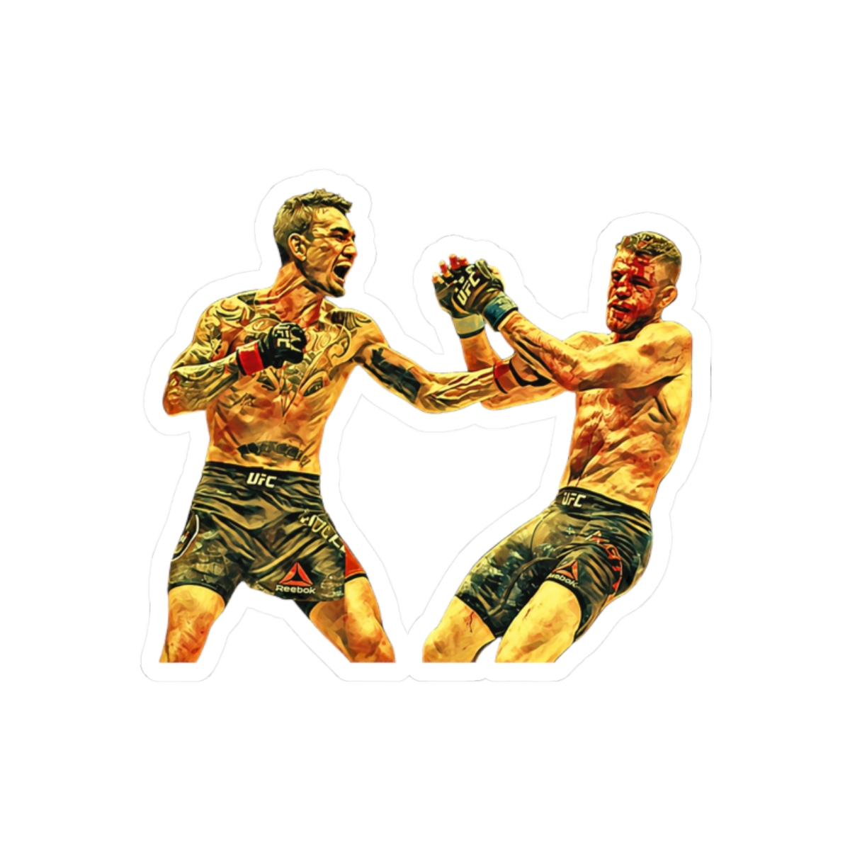 Max Holloway vs Calvin Kattar - alternate angle 3, merchandise